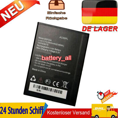 SMARTPHONE BATTERIA BATTERIA per Archos 55 PLATINUM ac55pl bsf03a 1icp4/58/78 