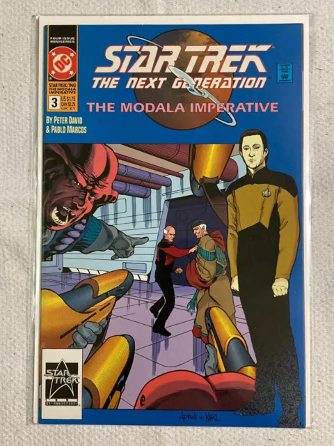 Star Trek TNG: The Modala Imperative #3 1991 VF+/NM DC Comics