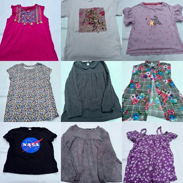 girls top bundle age 7/8 years, mix styles and brands 🍃benefits Charity 🍃