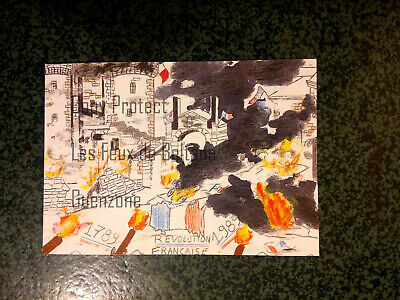 Bicentenaire Revolution Montmorillon BOUCHERON Caroline carte postale postcard 