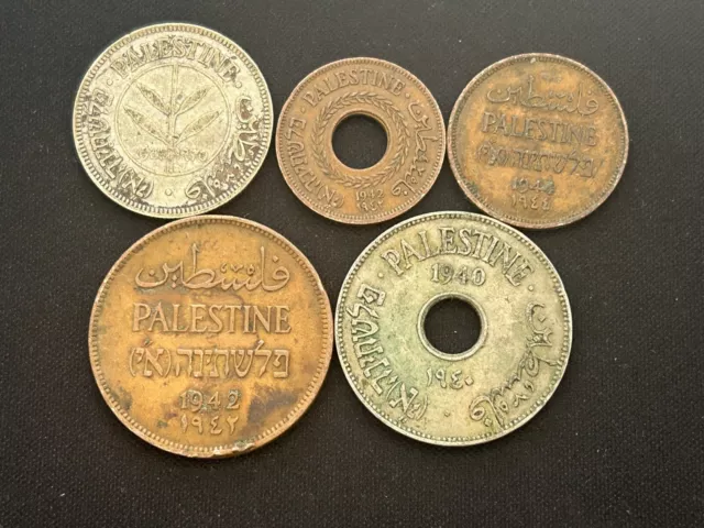 Lot of Palestine coins  lot 82