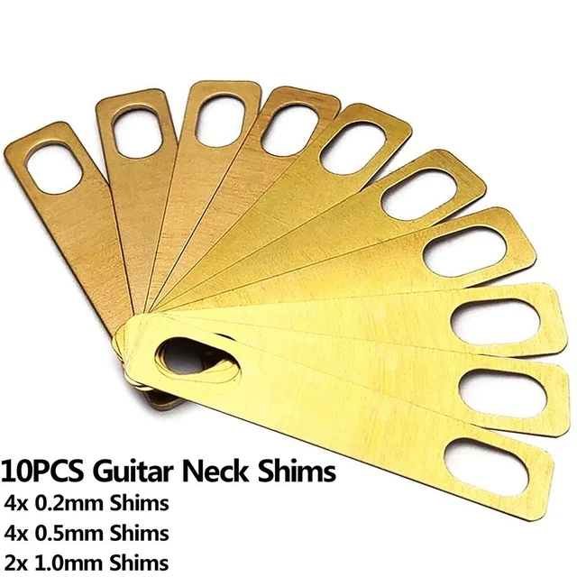 Instruments de musique à cale de guitare universelle 10 pièces/ensemble durabl