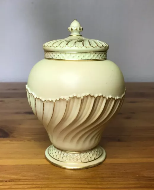 Royal Worcester=Blush Ivory=Potpourri=Vase=Urn=1895=Victorian=Stunning!!!!