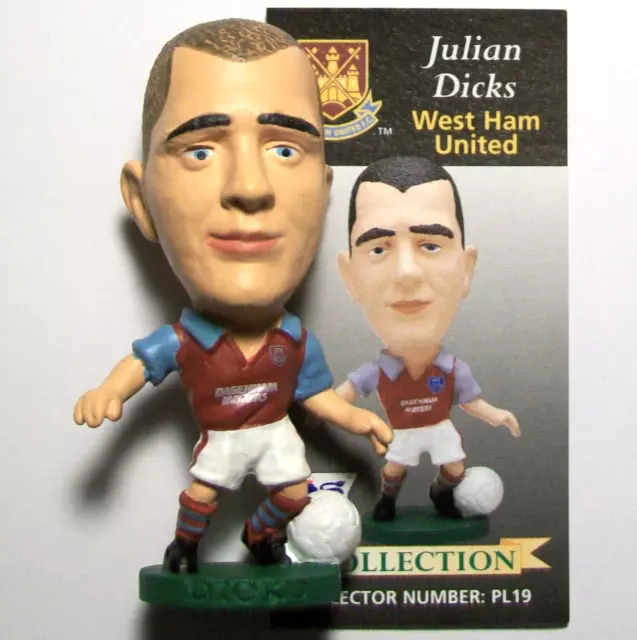 Corinthian FAPL Headliners WEST HAM Home DICKS PL19 Loose With Card LWC 1995/96