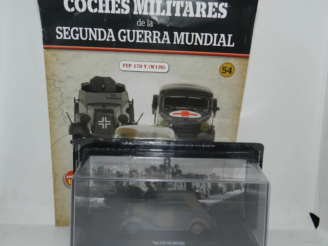 Miniature Altaya 1/43 – Véhicule Militaire 770K W150 – N°73 – Guerre 1945