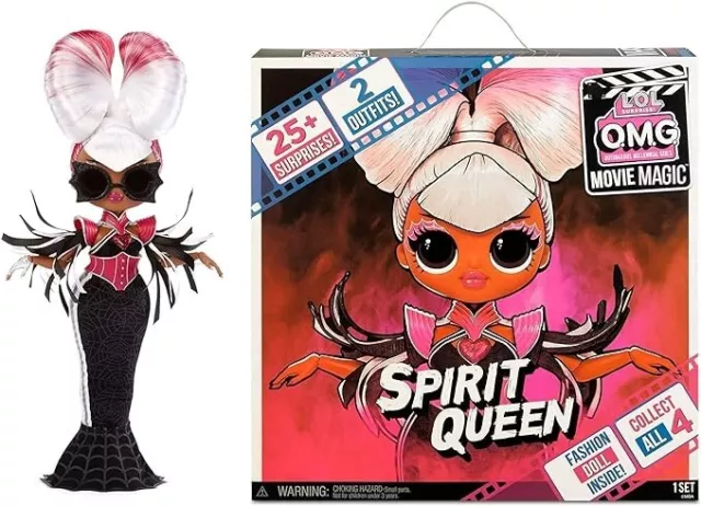 LOL Surprise OMG Spirit Queen Fashion Doll with 25 Surprises Including 2 Outfits