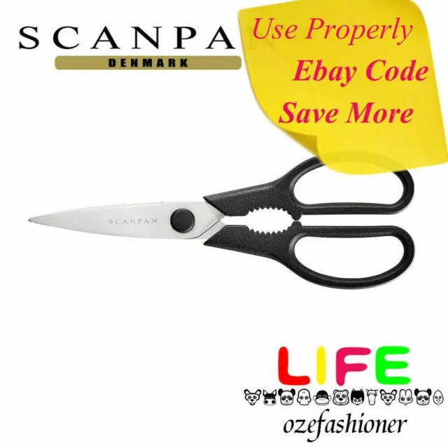 Scanpan Fully Forged Classic Pull Apart Kitchen Shears Cutlery 18088 IS