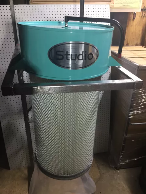 DIY dust collector. Universal 0.3 Micron Canister Filter build in Sound silencer