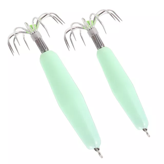 4 PCS SQUID Jig Fishing Lures Squid Hook 11.5 cm For Catching Fish