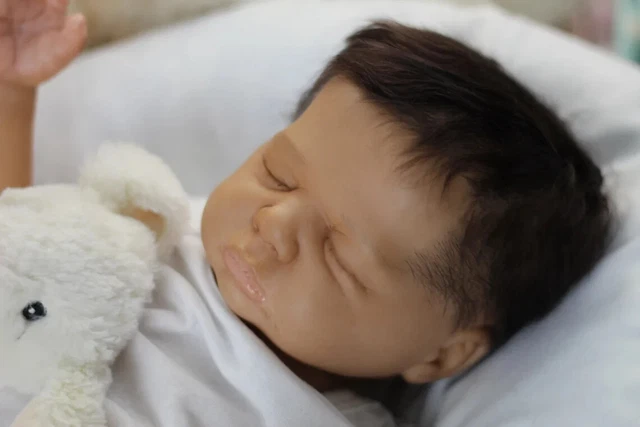 Reborn Harper Full Body Boy Sleeping Reborn Doll by Bountiful Baby
