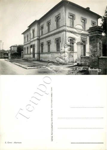 Cartolina di Marmore, scuola - Terni