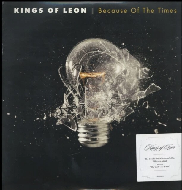 KINGS OF LEON - BECAUSE OF THE TIMES OGV RM - New Vinyl Record - J8200A