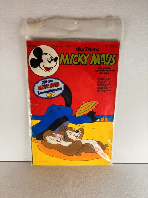 Micky Maus Heft 1975 Nr 27 Disney Comic #A14 Sammlung Selten Konvolut