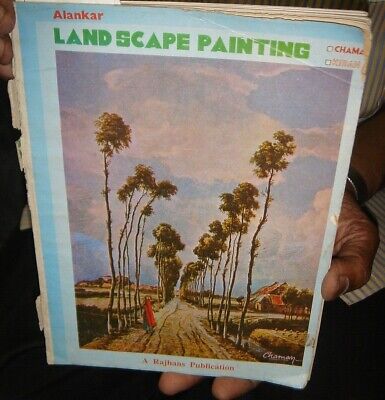 India Rare - Alankar Land Scape By Chaman Kiran Pages 136 Pictures All Over