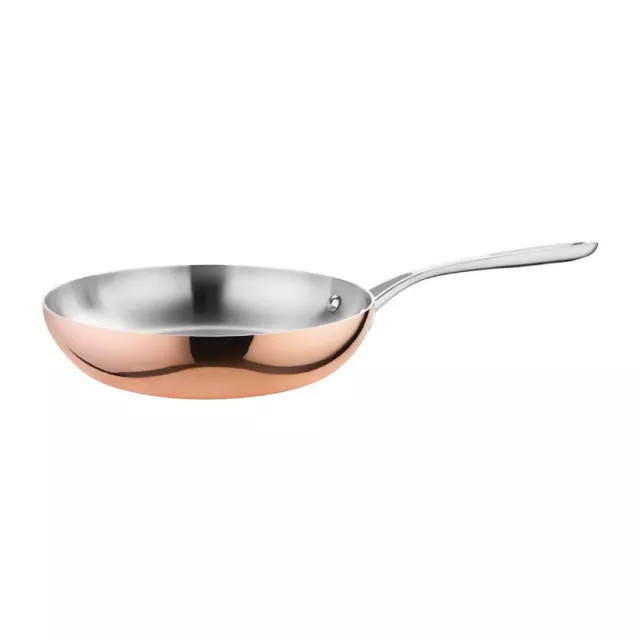 Vogue Tri Wall Copper Frying Pan 240mm - CM679