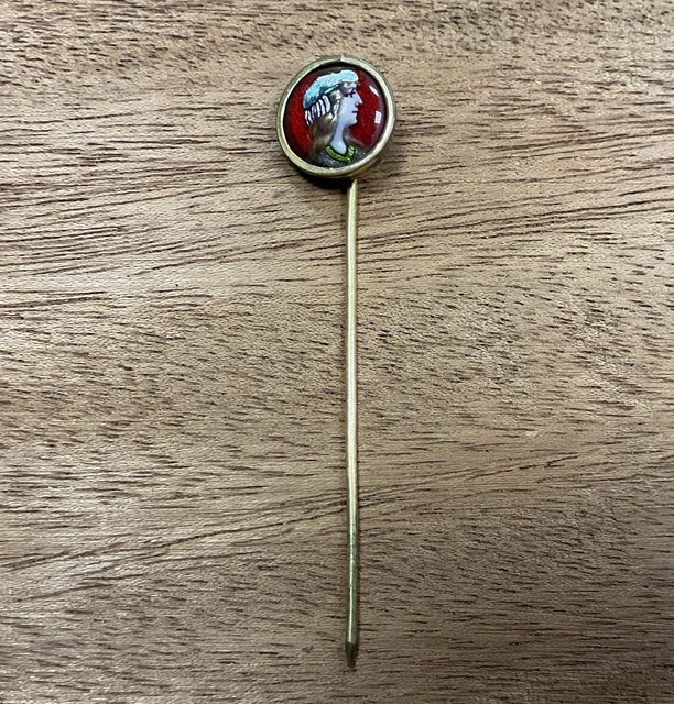 Broche Nacre Peinte Paysage Russe – Fedoskino, Bijou Fantaisie, Cadeau