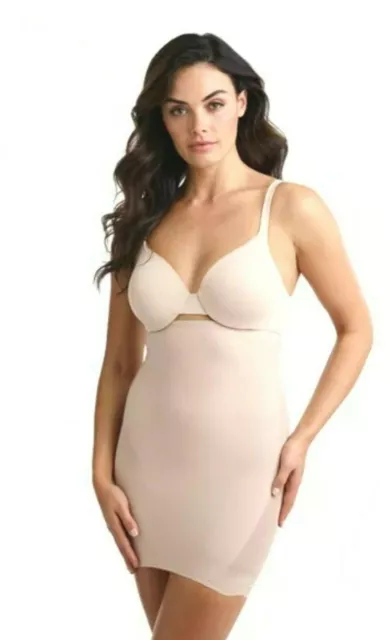 Miracle Brands Slimshaper Women's Sheer Booty Lift Shortie - Nude
