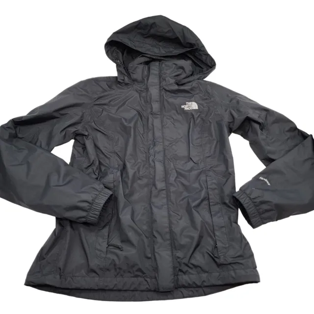The North Face Hyvent Rain / Wind Jacket Black Womens size S