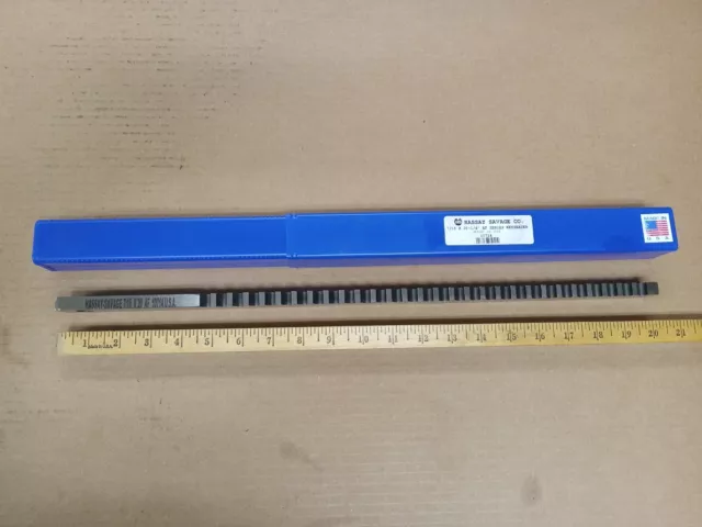 Hassay Savage 7/16 X 20 AF 10714 HSS USA Keyway Broach Blade
