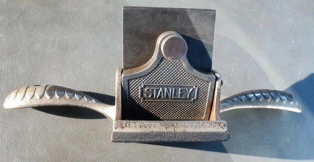 Vintage STANLEY No. 81 Cabinet Maker Scraper Plane Rose Wood Sole