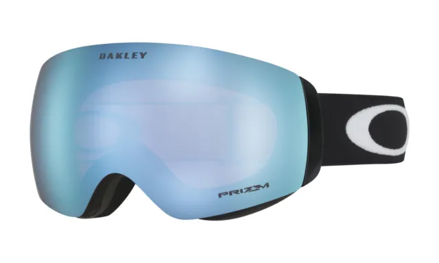 Ski goggles Oakley Flight Deck M Matte Black Prizm Snow Sapphire Iridium...