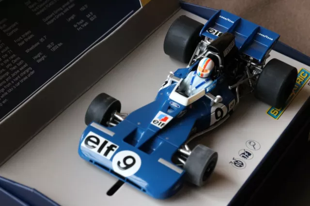 1/32 Slotcar Scalextric Legends C3759A Tyrrell 002 Fahrer Francois Cevert #9