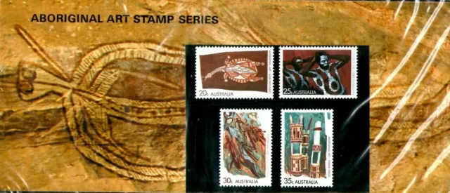 1971 Australian Last Mint Indigenous Arts Stamp Pack First Decimal Series issues