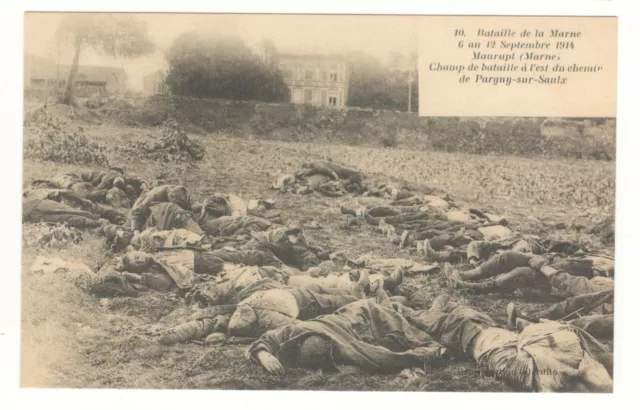 CPA - WAR 1914-1918 - BATTLE OF THE MAURUPT MARNE - REPRO (See description)