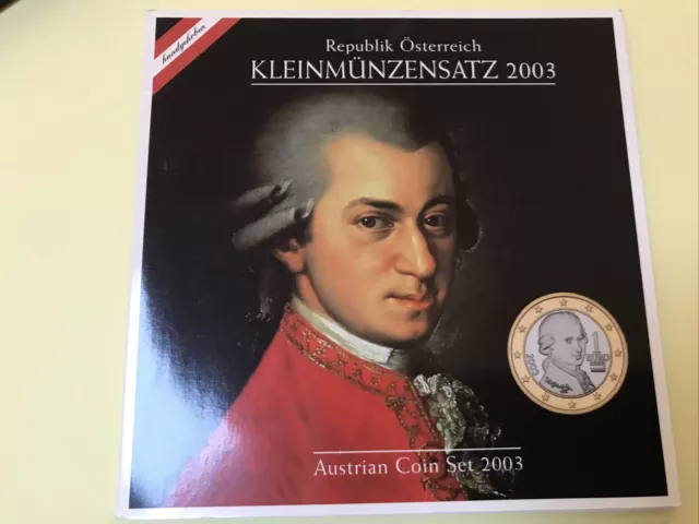 KMS Österreich 2003 - Folder - Stempelglanz