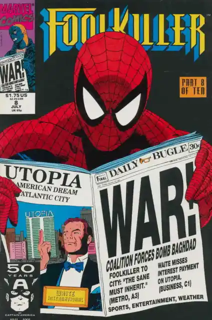 Foolkiller #8 Marvel Comics Spider-Man July Jul 1991 (VFNM)