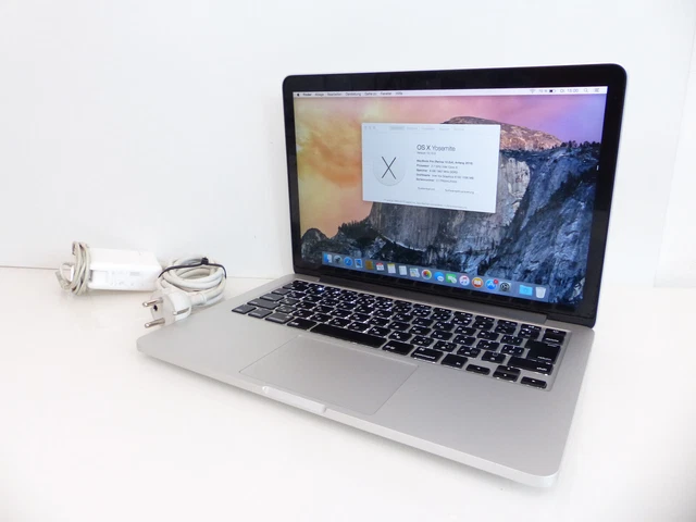 Apple MacBook Pro 13" 13,3 Zoll 2015 2,7 Ghz i5 8GB A1502 128GB gebraucht #AHL