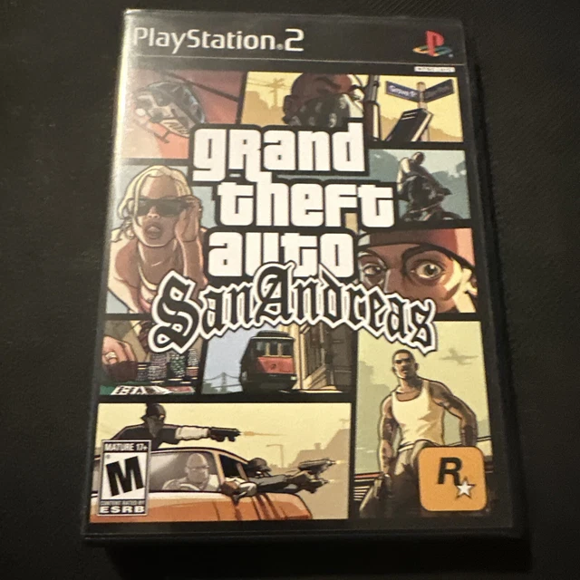 GRAND THEFT AUTO San Andreas "AO" Version (Sony PlayStation 2, 2004