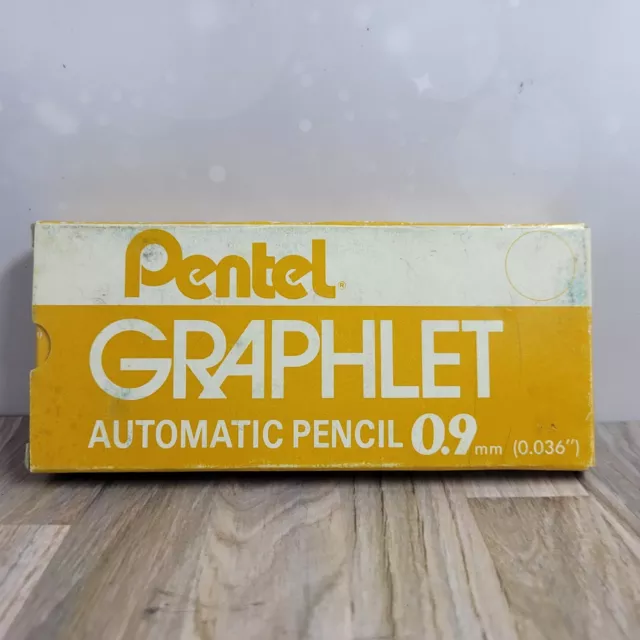 Vintage Japan 12 Pentel 0.9MM PG309 Graphlet Automatic Mechanical Pencils