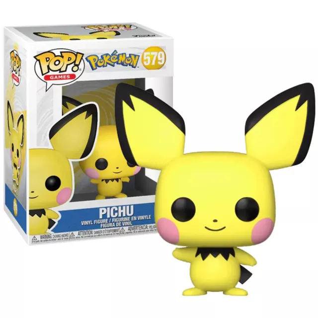 Funko Pokémon Pichu Vinyl Figure POP! Games Collection 9cm Original No 579