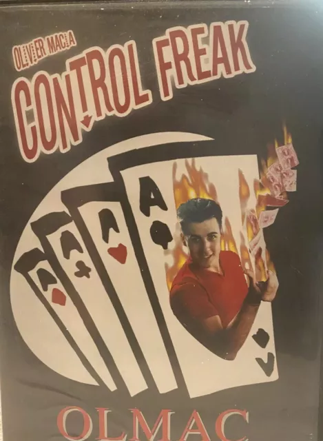 Oliver Macia, Control Freak  Magic Dvd, Sleight Of Hand, Cardistry