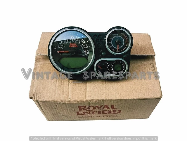 himalayan bs6 instrument cluster