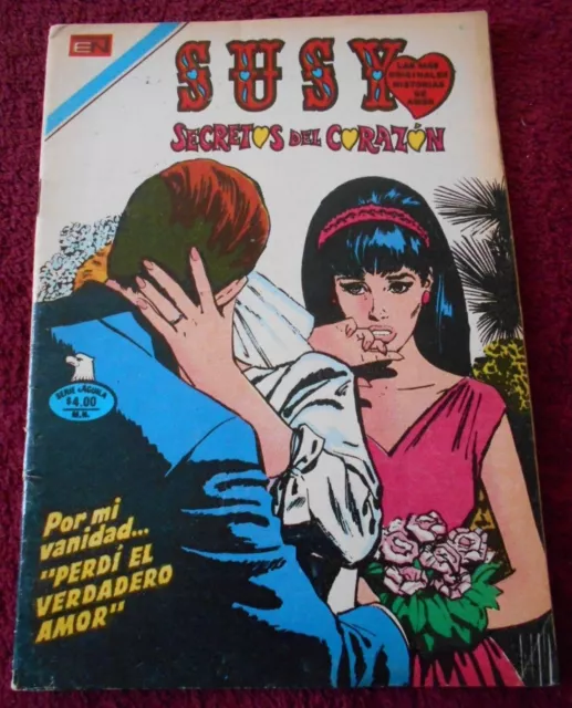 SUSY mini comic NOVARO foreign VINTAGE YOUNG LOVE #67 DC COMICS WEDDING CRYING