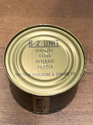 VINTAGE VIETNAM ERA unopened Combat C Rations B-2 Unit Crackers & cocoa ...