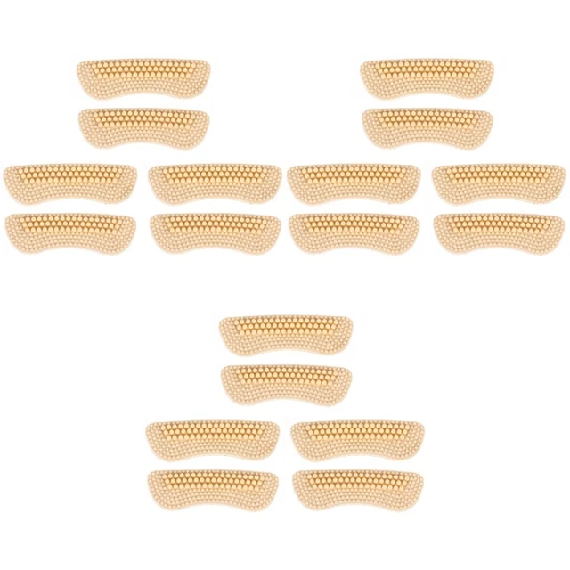 3 Sets Heel Pads Cushion Inserts Women Shoe Grip Liner Insoles Flat Feet Miss