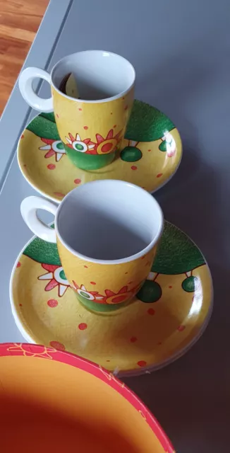 set tazze colazione Egan, mai usate, ancora nella confezione e imballo originale