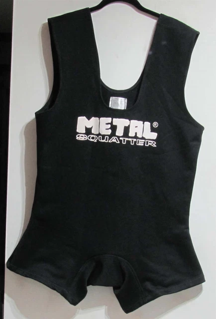 METAL Squatter (2-Ply) Squat Suit 52 Black (Lightly Used)