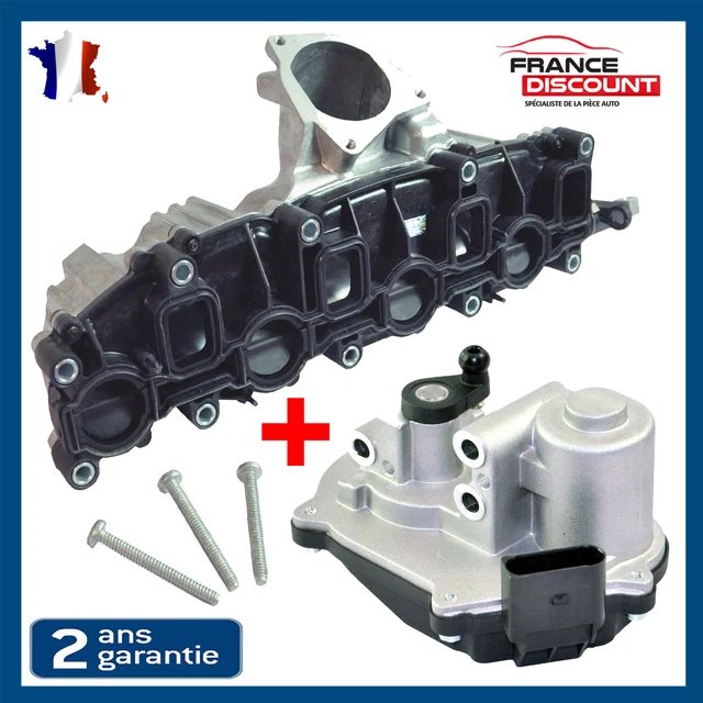 Collecteur D'admission + Boîtier Papillon Pour Fiat Punto 1.2 8V Essence - Occasion