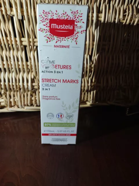 Mustela Stretch Marks Cream 3 In 1-Brand New-SHIPS SAME BUSINESS DAY