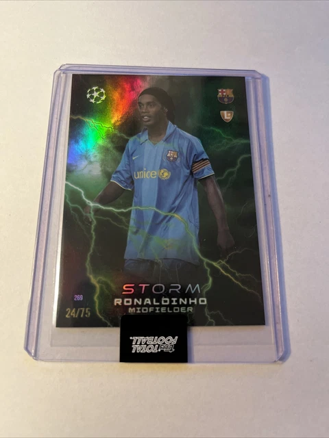 TOPPS TOTAL FOOTBALL 1/1 Ronaldinho EUR 700,00 - PicClick DE