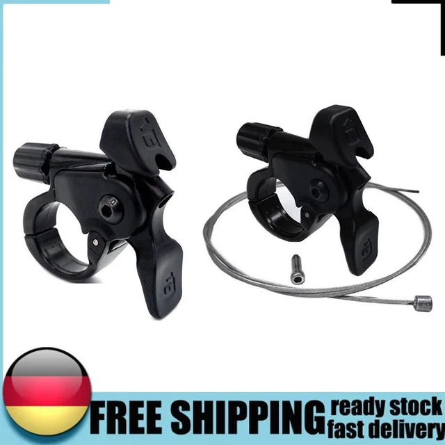 MTB BIKE SUSPENSION Fork Remote Lockout Lever Switch w/ Cable Bicycle
