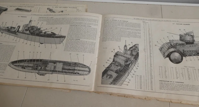 Catalogue Meccano 1935/36 - 24 Pages - Format 20 X 16 Cm - Vintage