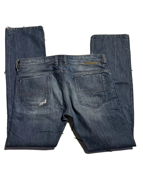 DIESEL SAFADO REGULAR Slim Straight 0823G Hommes Jeans W30 L29