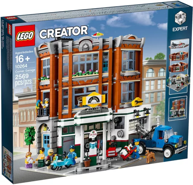 Lego 10264 Originale - Corner Garage - Creator Expert - Usato Come Nuovo