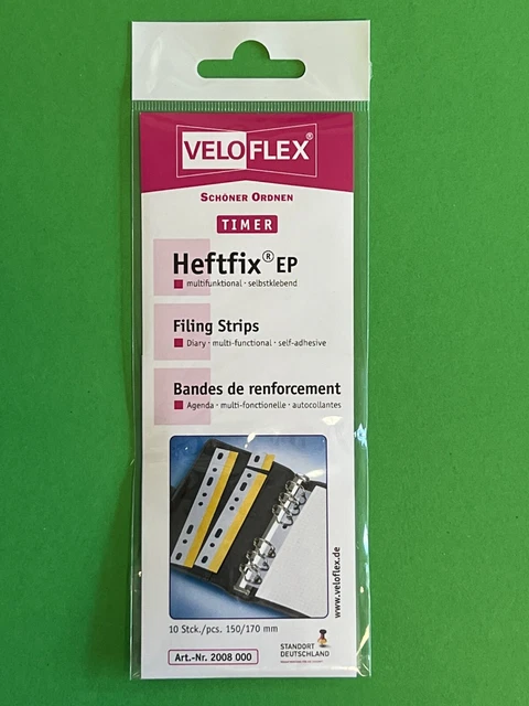 VELOFLEX HEFTFIX Heftstreifen 10 St./ 50 St./ 100 St./Packung selbstklebend