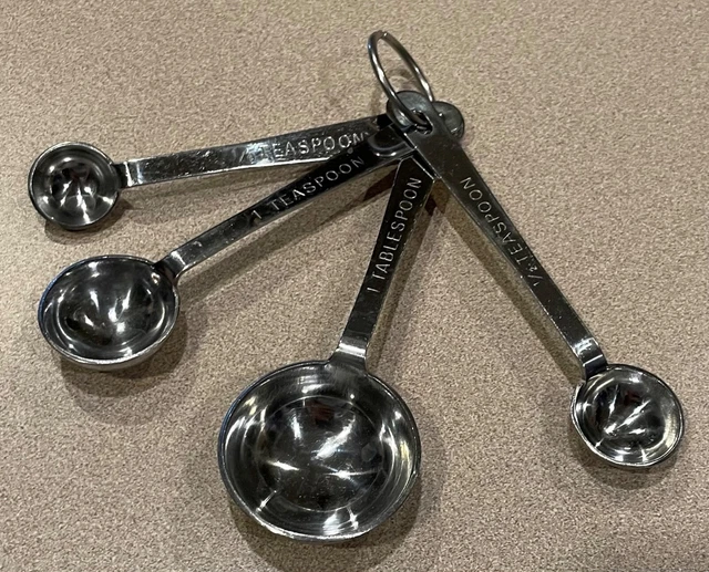 Amco Houseworks Stainless Measuring Spoons - Set of 4
